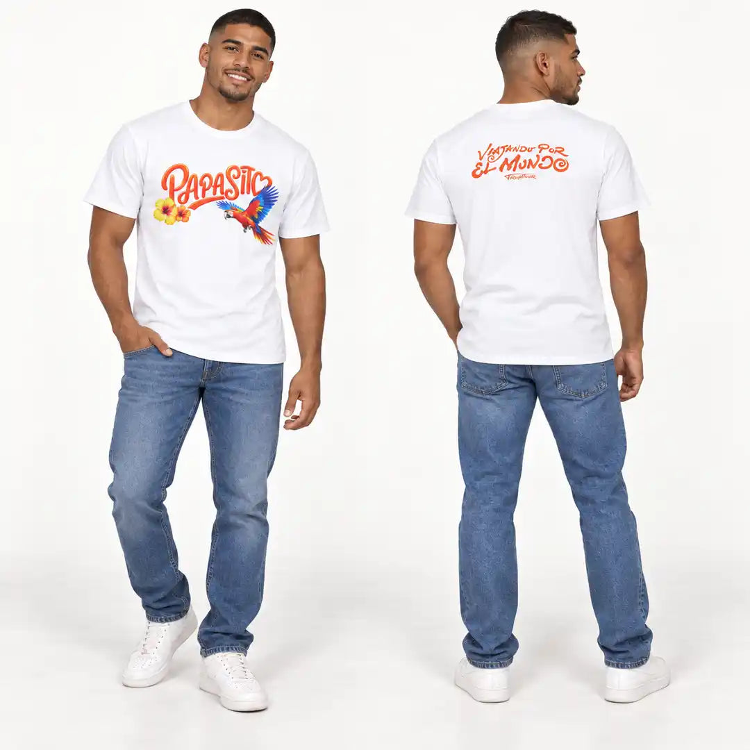Tropical Papasito Graphic T-Shirt
